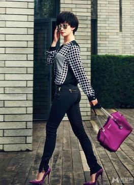 李小冉街拍生活照,优雅日常，尽显女神魅力